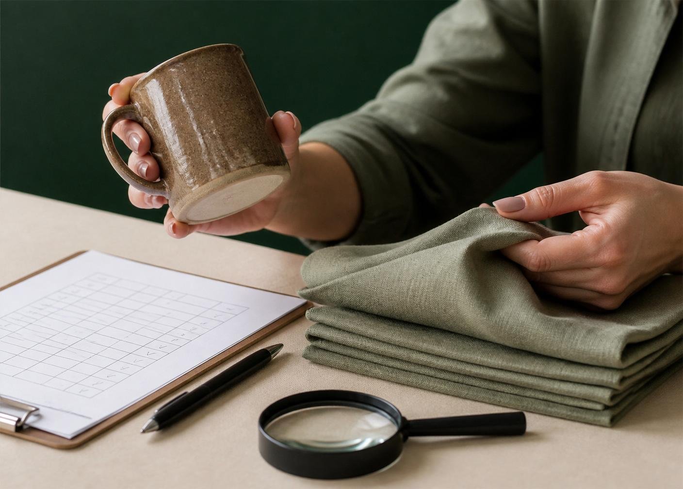 Order inspection and commercial documentation